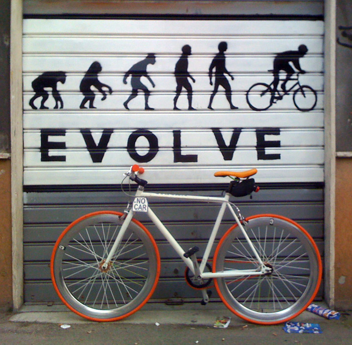 a Darwin mancava una bici